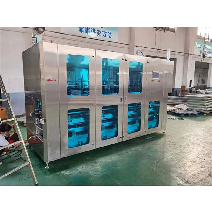 rotary type dishwasher water soluble liquid detergent pods packing machine